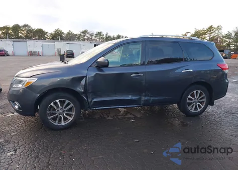 2014 Nissan Pathfinder Platinum/S/Sl/Sv from USA, damaged, VIN 5N1AR2MM6EC602499
